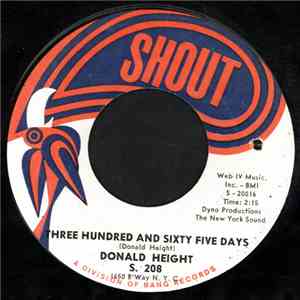 Donald Height - Three Hundred And Sixty Five Days mp3 album