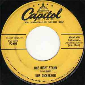 Dub Dickerson - One Night Stand / Dear Love mp3 album