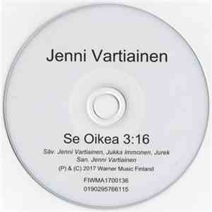Jenni Vartiainen - Se Oikea mp3 album