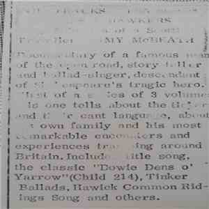 Jimmy McBeath - Tramps And Hawkers: Songs & Stories Of A Scottish Traveller, Vol. 1 mp3 album