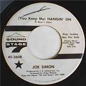 Joe Simon - (You Keep Me) Hangin' On / Long Hot Summer mp3 album