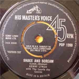 Kenny Lynch with The Laurie Jay Combo - Shake And Scream / Harlem Library mp3 album