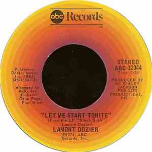 Lamont Dozier - Let Me Start Tonite mp3 album