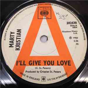 Marty Kristian - I'll Give You Love mp3 album