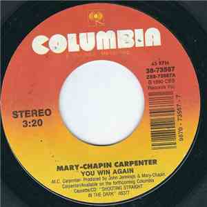 Mary-Chapin Carpenter - You Win Again/ The Moon And St. Christopher mp3 album