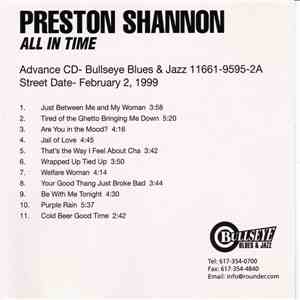 Preston Shannon - All In Time mp3 album