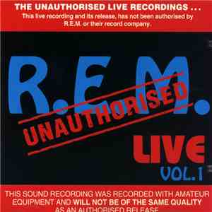 R.E.M. - Live Vol.1 mp3 album