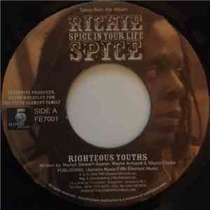 Richie Spice - Righteous Youths / Prime Time Girl mp3 album