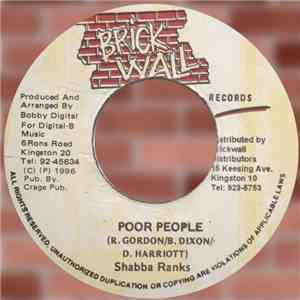 Shabba Ranks - Poor People mp3 album