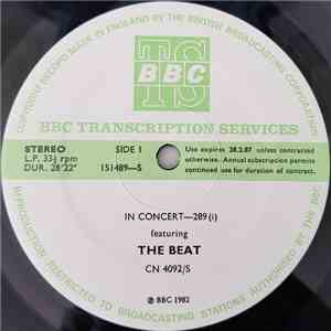 The Beat  - In Concert-289 mp3 album