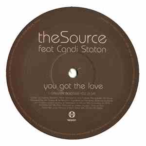 The Source Feat. Candi Staton - You Got The Love mp3 album