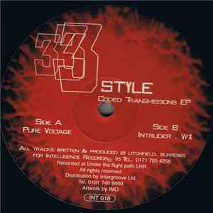 3 Style  - Coded Transmissions EP mp3 album