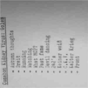 Comahon Kidney Virus - Golem mp3 album