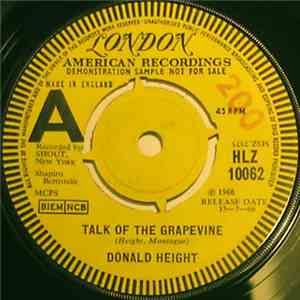Donald Height - Talk Of The Grapevine mp3 album