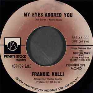 Frankie Valli - My Eyes Adored You mp3 album