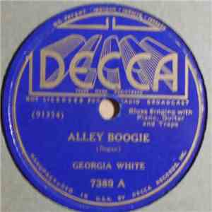 Georgia White - Alley Boogie / Red Cap Porter mp3 album