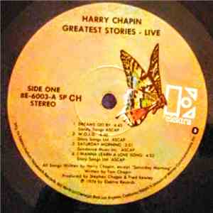 Harry Chapin - Greatest Stories - Live mp3 album