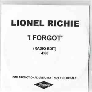 Lionel Richie - i forgot mp3 album
