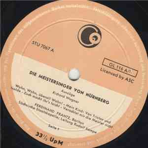 Richard Wagner - Die Meistersinger Von Nürnberg (Auszüge) mp3 album
