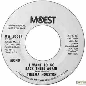 Thelma Houston - I Want To Go Back There Again mp3 album