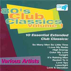 Various - 80's Club Classics Volume 1 mp3 album
