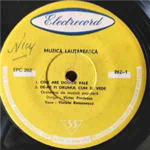 Violeta Romanescu / Dona Dumitru Siminică - Muzică Lăutărească mp3 album