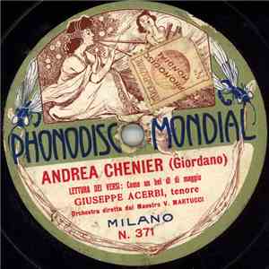 André Chénier, Giuseppe Acerbi, V. Martucci - Giordano mp3 album