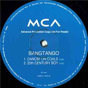 Bang Tango - Dancin' On Coals mp3 album