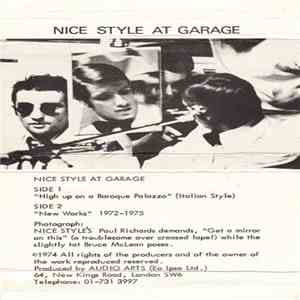 Bruce McLean - Nice Style At Garage mp3 album