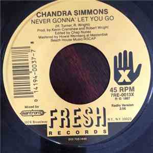 Chandra Simmons - Never Gonna' Let You Go mp3 album