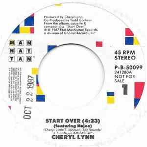 Cheryl Lynn Featuring Najee - Start Over mp3 album