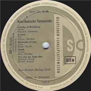 Das Airmen Swing-Orch. - Amerikanische Tanzparade mp3 album