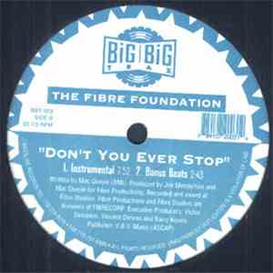 Fibre Foundation - Don't You Ever Stop mp3 album