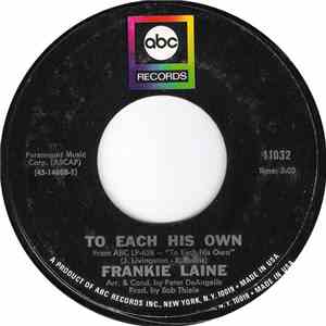 Frankie Laine - To Each His Own / I'm Happy To Hear You're Sorry mp3 album