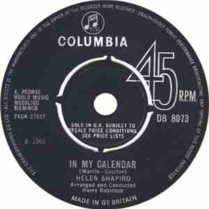 Helen Shapiro - In My Calendar mp3 album