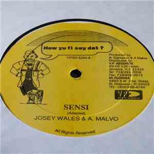 Josey Wales & Anthony Malvo - Sensi mp3 album
