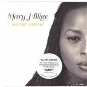 Mary J. Blige - All That I Can Say mp3 album
