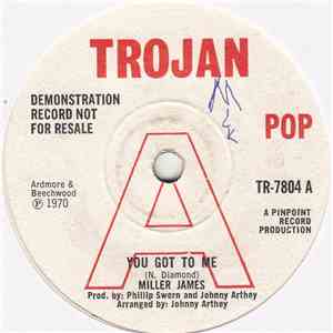 Miller James - You Got To Me mp3 album