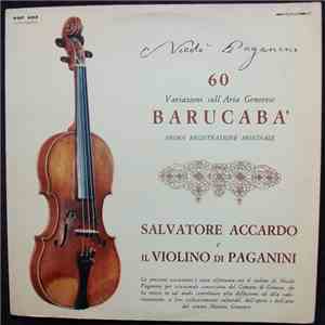 Niccolò Paganini, Salvatore Accardo - 60 Variazioni Sull' Aria Genovese "Barucaba'" mp3 album