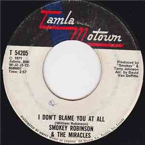 Smokey Robinson & The Miracles - I Don't Blame You At All / That Girl mp3 album