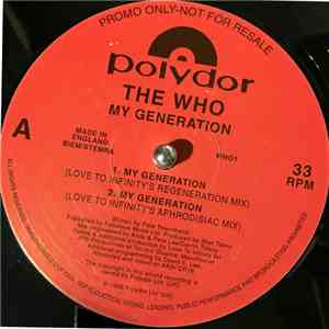 The Who - My Generation (Love To Infinity Mixes) mp3 album