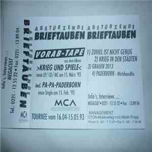 Abstürzende Brieftauben - Krieg und Spiele / Pa-Pa-Paderborn mp3 album