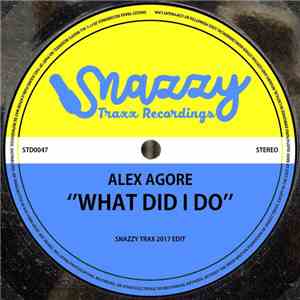 Alex Agore - What Did I Do (Snazzy Trax 2017 Edit) mp3 album
