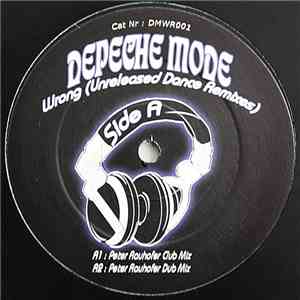 Depeche Mode - Wrong (Unreleased Dance Remixes) mp3 album