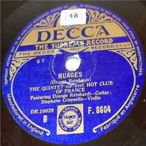 Django Reinhardt, Quintette Du Hot Club De France, Stéphane Grappelli - Nuages/ Love's Melody mp3 album