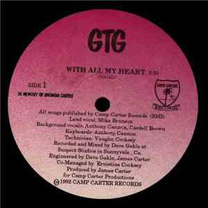 GTG  - With All My Heart mp3 album