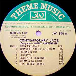 Johnny Hawksworth - Contemporary Jazz mp3 album