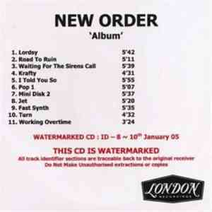 New Order - Album mp3 album