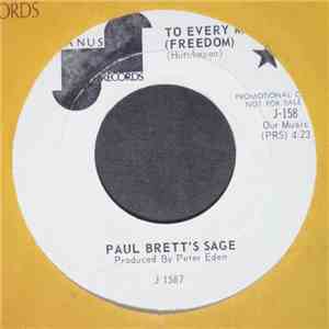 Paul Brett's Sage - To Every Man (Freedom) / Everlasting Butterfly mp3 album