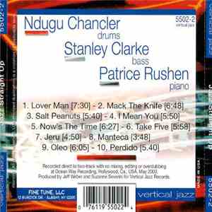 Stanley Clarke, Ndugu Chancler, Patrice Rushen - Jazz Straight Up mp3 album